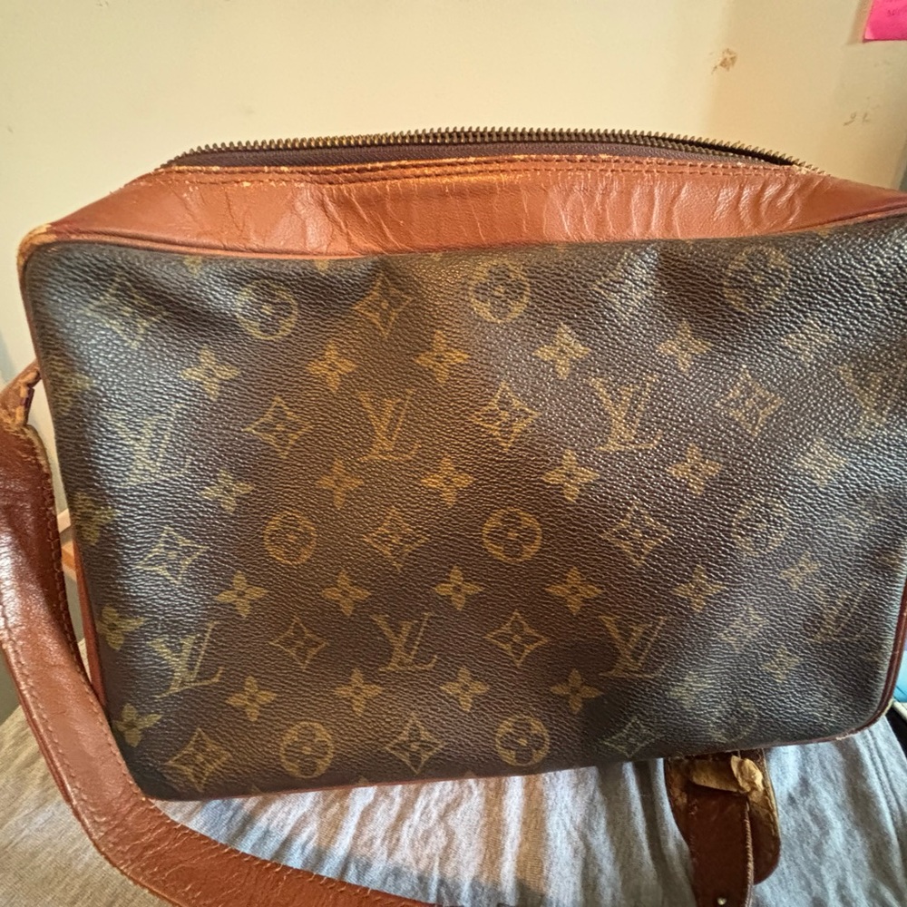 PROJECT Louis Vuitton Brown Monogram Messenger Bag NO STRAP